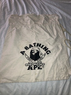 BAPE x One Piece A Bathing Ape Pirate Store Canvas Dust Bag