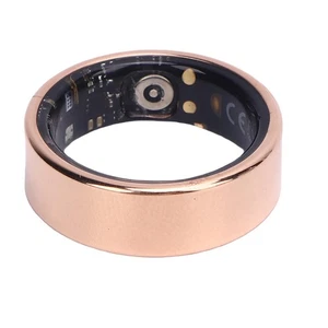 Fitness Tracker Ring BT Calories Steps Counting Stainless Steel IP68 Waterp HEN