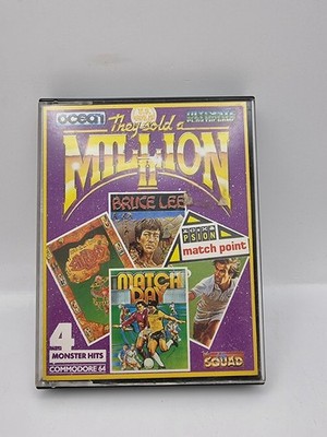 Sie verkauften eine Million 2 II Commodore 64 Computer Kassettenspiel Bruce Lee usw.