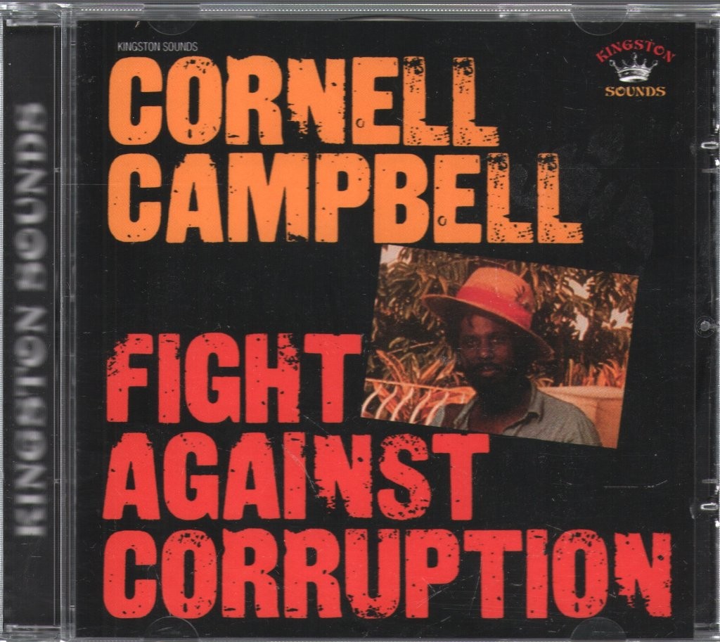 Cornell Campbell Fight Against Corruption CD UK Kingston Sounds 2025 KSCD047