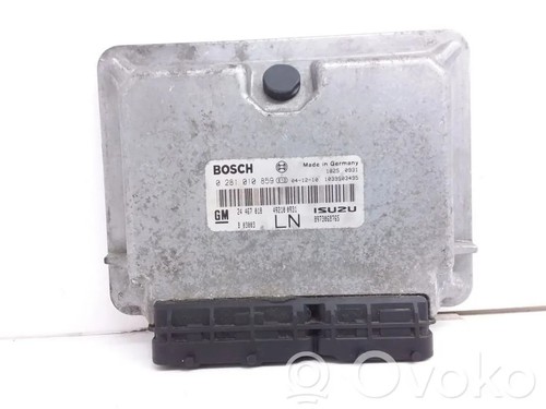 OPEL ASTRA G Estate F35 Motorsteuergerät 0281010859 24467018 1.70 28166620