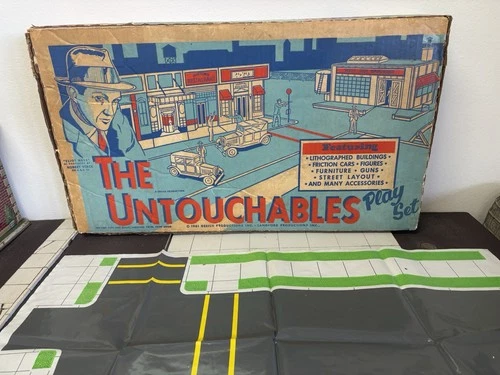 Marx 1961 The Untouchables Playset #4676