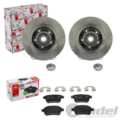 FERODO BREMSSCHEIBEN 274mm + BELÄGE HINTEN passend für MERCEDES CITAN W415