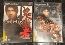 Onimusha Warlords + Onimusha 2 Samurai's Destiny PS2 Complete CiB Tested