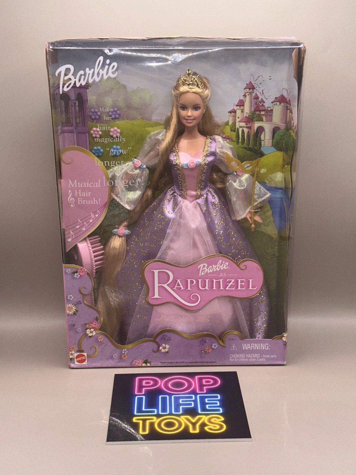 Vintage 2001 Mattel &ldquo;Barbie as Rapunzel&rdquo; #55532 *NRFB*