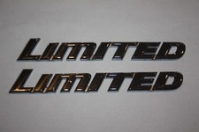 2001-2007 Toyota Sequoia Limited Left Right Sail Panel Emblem Set Pair 2 Chrome 2001-2007 Toyota Sequoia Limited Left Right Sail Panel Emblem Set Pair 2 Chrome
