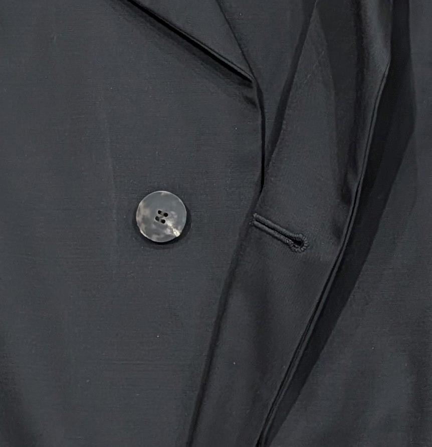 $1995 Mens FEAR OF GOD Nylon/Wool Car Coat Black Medium thumbnail 4