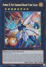 Number 38: Hope Harbinger Dragon Titanic Galaxy (V.3) RA02-EN036 Secret Rare