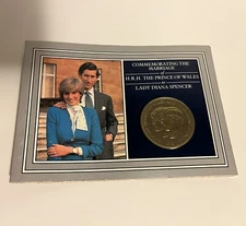 Commemorative The Marriage of Prince of Wales and lady Diana Spencer Diana 1981