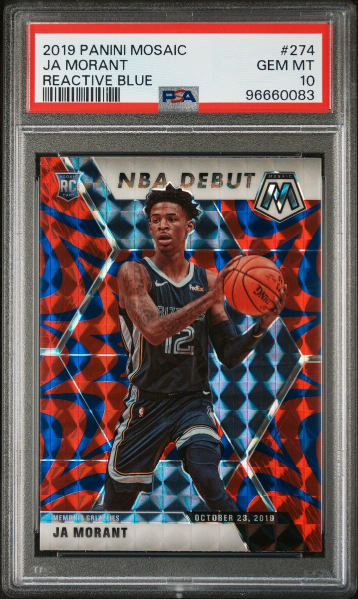 2019 Panini Mosaic #274 Ja Morant Reactive Blue PSA 10 | eBay 2019 Panini Mosaic #274 Ja Morant Reactive Blue PSA 10 | eBay