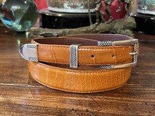 3 Oz Vogt James Reid Dgn Sterling Silver Belt Buckle 39-40-1.25-1  nu