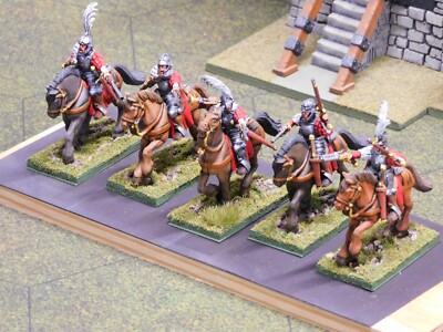 Painted Games Workshop Warhammer Empire ''Pistoliers'' Regiment (5 Mounted Figs)