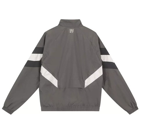 JI9479 adidas Real Madrid Lifestyle OG Track Top Charcoal Dark Gray - Picture 2 of 15