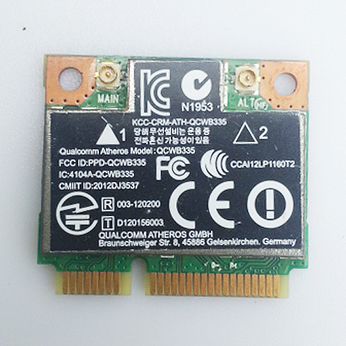 HP 655 CQ58 ENVY 4 6 M4 M6 DV7 Wireless LAN Card 690019-001 QCWB335 wifi+BT4.0 - Picture 1 of 4