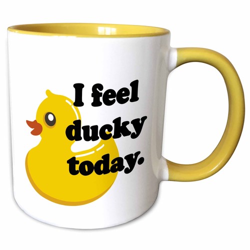 3dRose I feel ducky today Mug - 第 6/14 張圖片