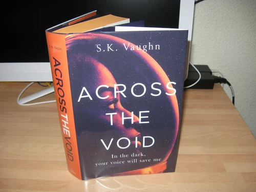 S K Vaughn - Across The Void Signed low Numbered 1st debut sci-fi sprayed edges