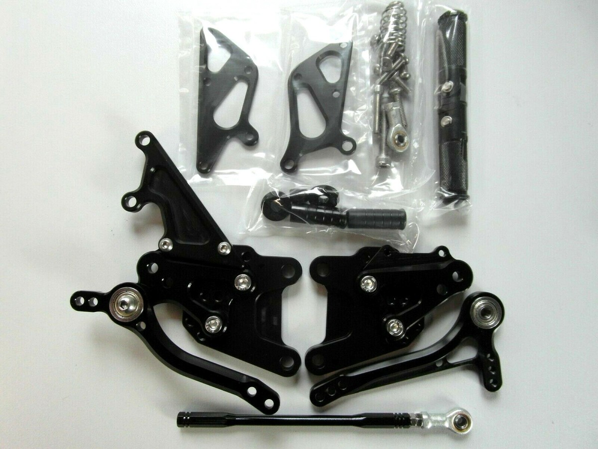 Rearset Kawasaki ZX10R 2008-2010 CNC Aluminium Black | eBay