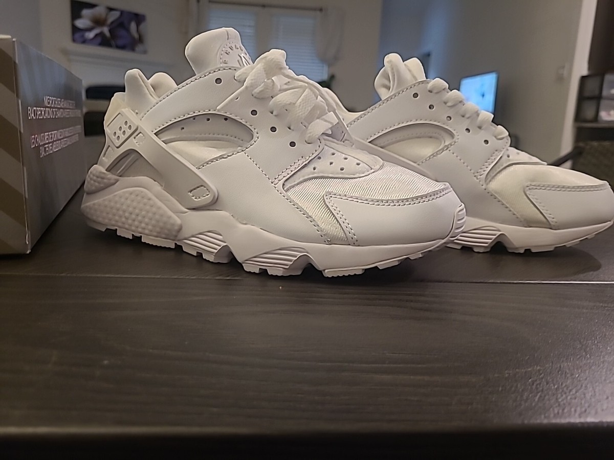 huaraches white size 6