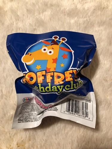 TOYS R US GEOFFREY GIRAFFE SQUISH- DEE - LISH CAKE BIRTHDAY CLUB JAKKS TOY Promo - Picture 3 of 3