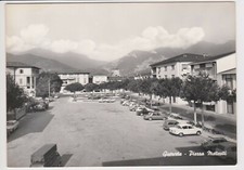 saldi!!! - VECCHIA CARTOLINA DI QUERCETA - SERAVEZZA - LUCCA - PIAZZA MATTEOTTI