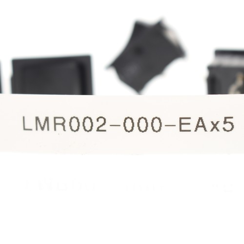 5 Leviton Black Snap-In Mini Rocker Panel Switches ON/OFF 10A Micro SPST MR002 - Picture 4 of 4