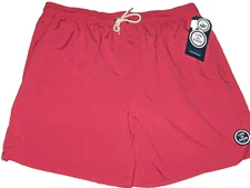 Life is Good Mens's M Red Swimwear Board Shorts Swim Trunks