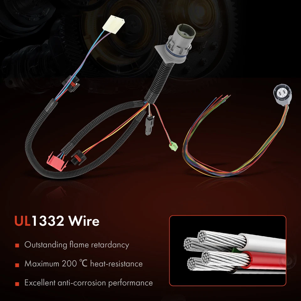 Arnés de cableado de transmisión automática para Chevrolet C1500 K2500 Suburban R3500 Foto 4 de 4