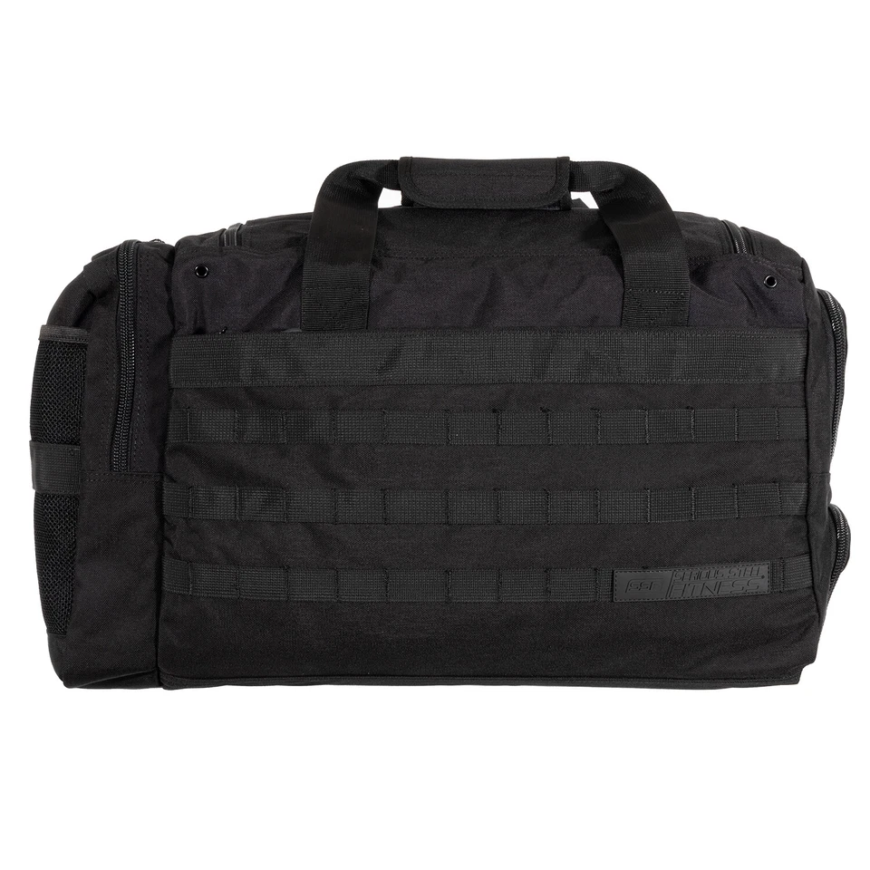 Serious Steel Fitness Duffel Bag | Heavy Duty 1000D Nylon Gym Bag or Backpack - Image 4 of 4