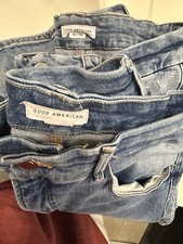 2 Good American jeans 10/30 Excellent Condition