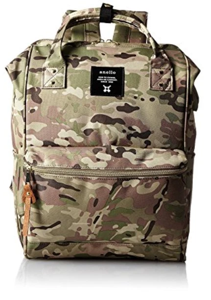 New Japan Anello Backpack Unisex Large Waterproof Canvas Bag AT-B0193A