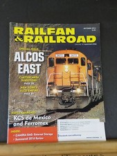 Revista Railfan & Railroad 2016 Octubre Alcos Este KCS de México y Ferromex