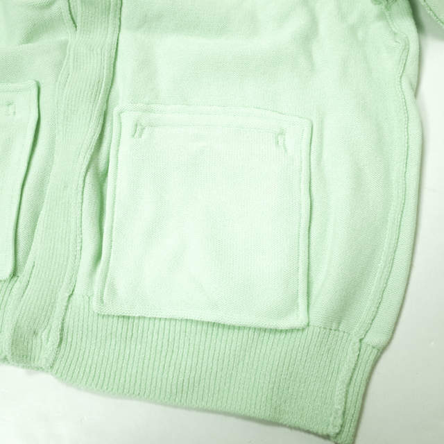 stein 22SS Japan MOLE YARN INSIDEOUT CARDIGAN ST.377 S MINT stein 22SS Japan MOLE YARN INSIDEOUT CARDIGAN ST.377 S MINT