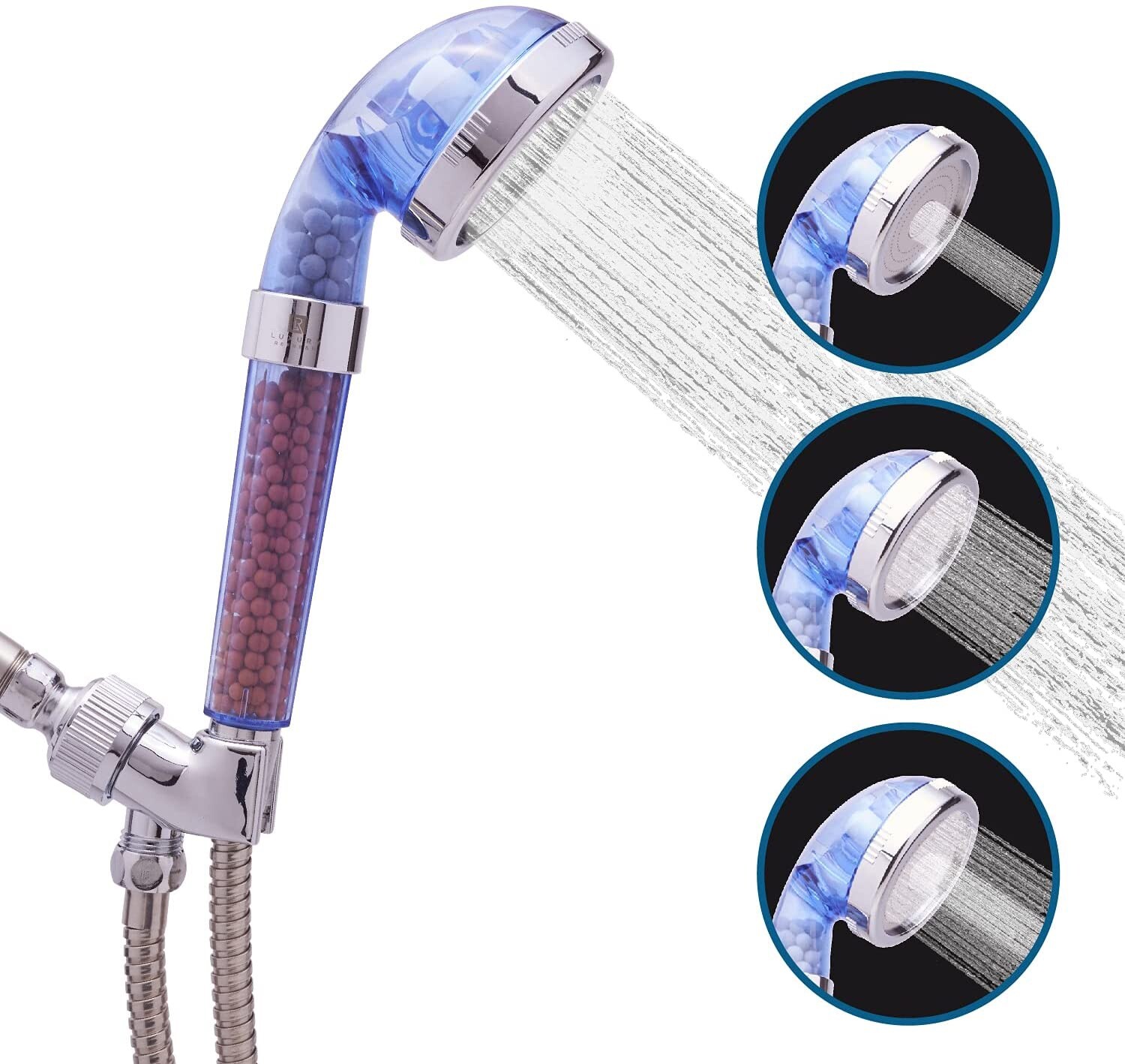 High Pressure Filter Water Softener Hose & Bracket Set