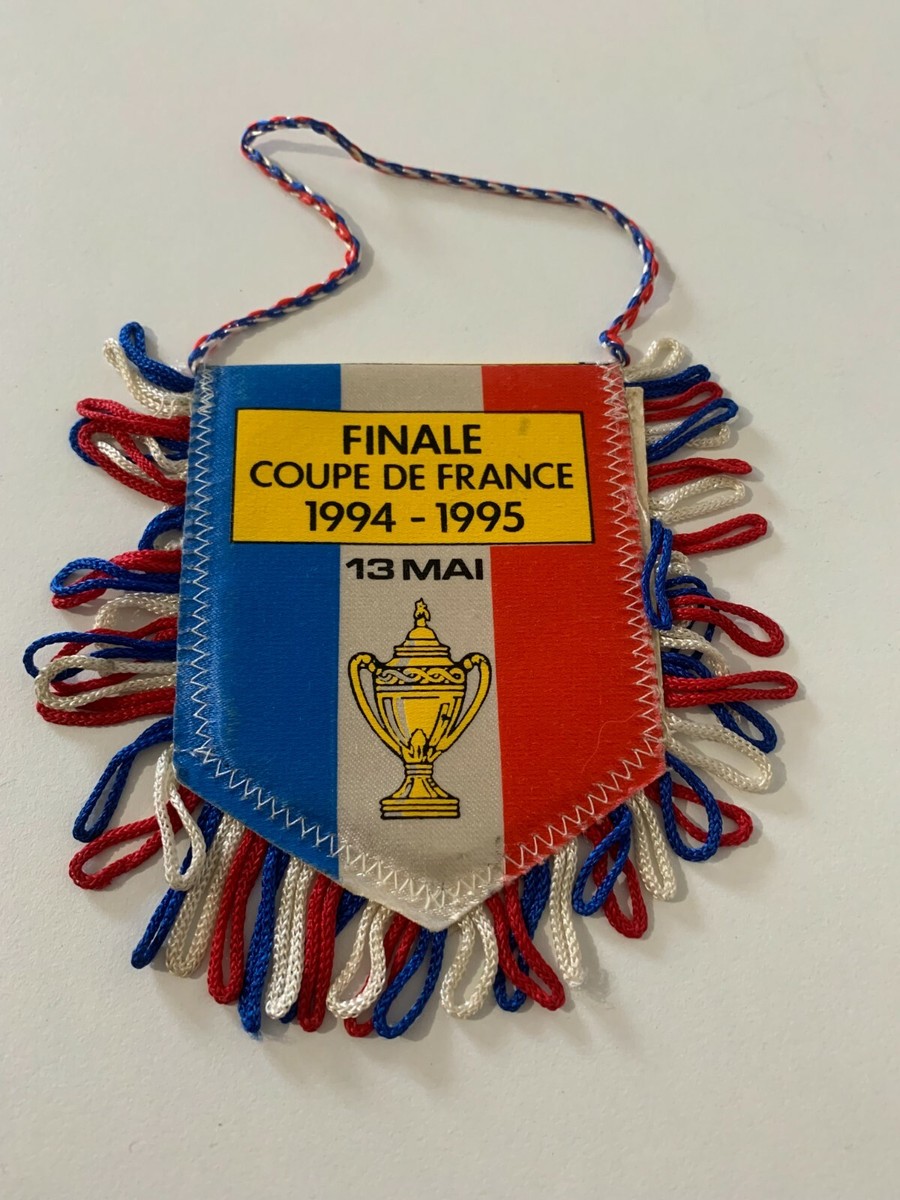 Fanion Vintage PSG – Paris / Strasbourg – Coupe De France 1994-1995