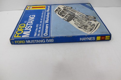 HAYNES 357 Ford V8 Mustang Automotive Repair Manual 1964 1/2 thru 1973 289 351 + - Picture 13 of 13