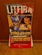 LITFIBA PIERO PELU' ''99 LIVE CARTONATO PROMOZIONALE ORIGINALE 2005