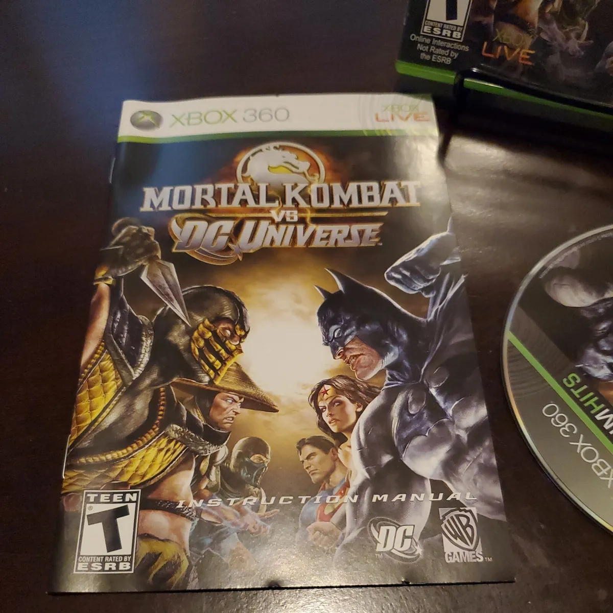 Xbox 360 : Mortal Kombat vs. DC Universe VideoGames 31719300747
