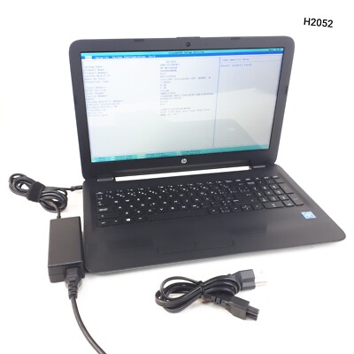 HP 15-ay010ca 15''Laptop Celeron N3060 4GB Ram 500GB HDD Win 10 Home H2052