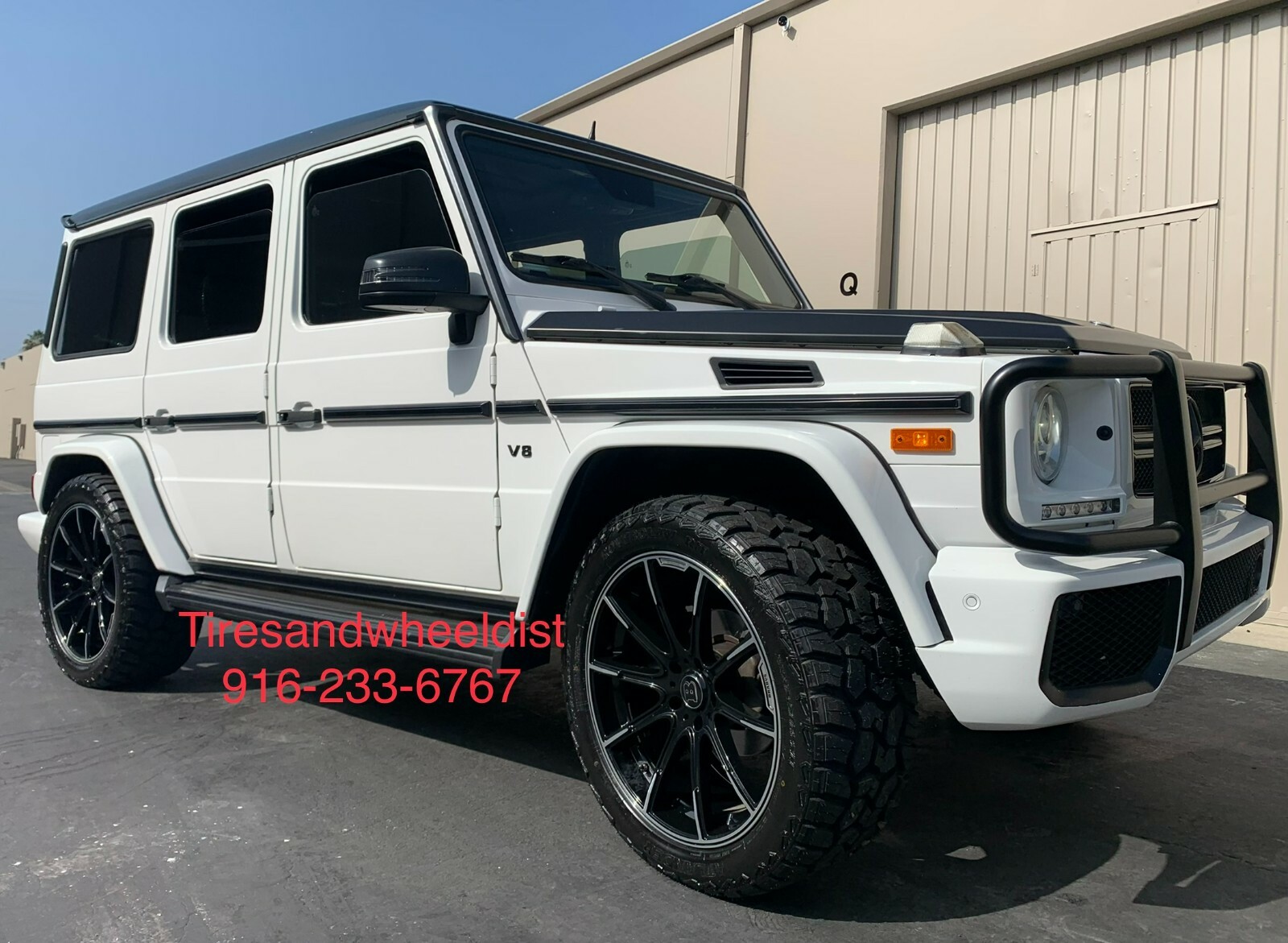 22" Wheels fit Mercedes G55 GWagon Brabus Style 33'' RT Tires G550 G500 G63 New
