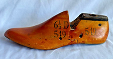 Vintage Sz 6.5D 549 Wood Metal Shoe Form Cobbler Mold Shape WOODRIGHT 1960 Left