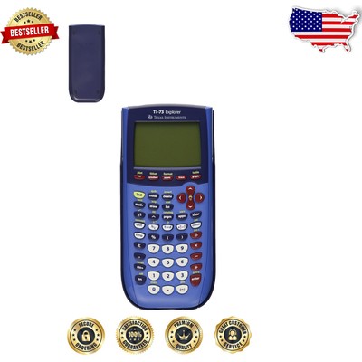 Lightweight TI-73 Graphing Calculator - Perfect for Science & Math Learning