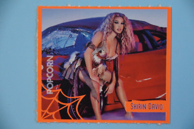 Shirin David - Popcorn magazine halloween card - ultra rare German item