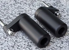 2004-2005 Kawasaki Ninja ZX10 ZX10R BLACK DELRIN FRAME SLIDERS