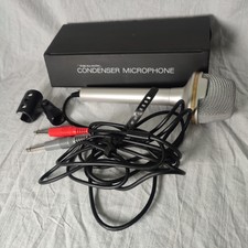 Vintage Realistic Dual Pattern Electret Condenser Stereo Microphone No 33-919a