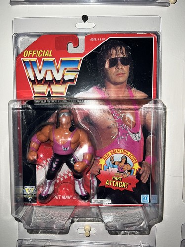 <span class=BOLD>WWF Bret The Hitman Hart Hasbro 1...