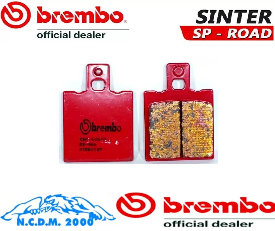Brembo Brake Pads Kit SA/SP Front + Rear Ducati Monster 750 2000 Foto 2 de 4
