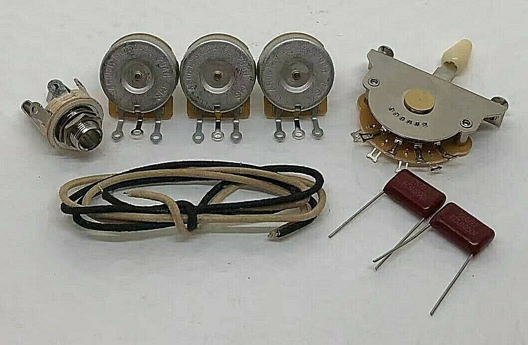Kit aggiornamento cablaggio CTS 250 Pot STRATOCASTER Deluxe foto 2