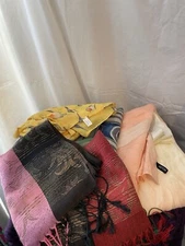 Lot Of 4 Wraps/Scarves See Pictures For Details