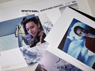 NCT TEN WAYV Autographed Signed Album Both Ver Set | eBay