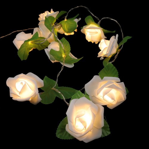Rose String Licht Valentins S Tag Gefälschte Rose Geschenk LED Rose Licht - Bild 3 von 12